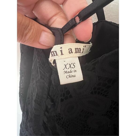 Y2K lace midi slip dress with buttons sz xxs - Picture 6 of 6